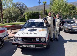 Jordi Ventura y Josep Autet & VW Golf GTI 1.8 16V (Foto: CERVH)